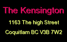 The Kensington 1163 THE HIGH V3B 7W2